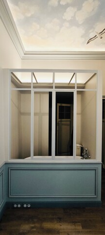 Verrière pour une salle de bain